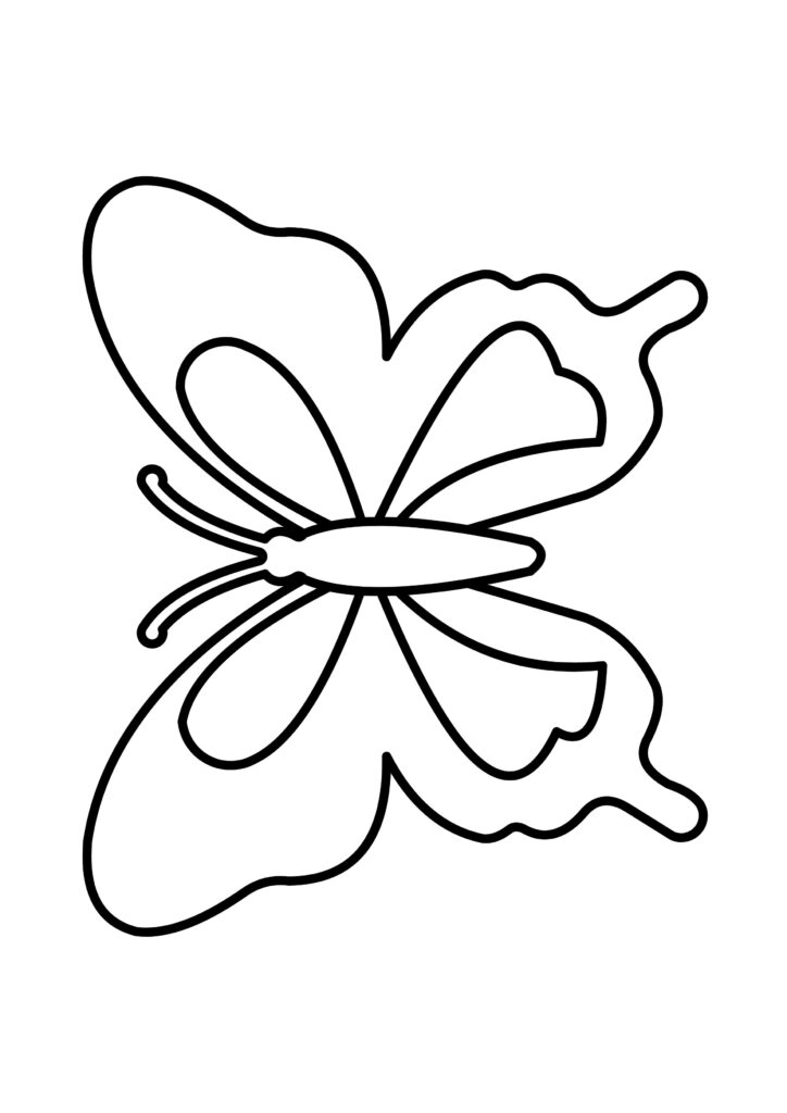butterfly-coloring-page