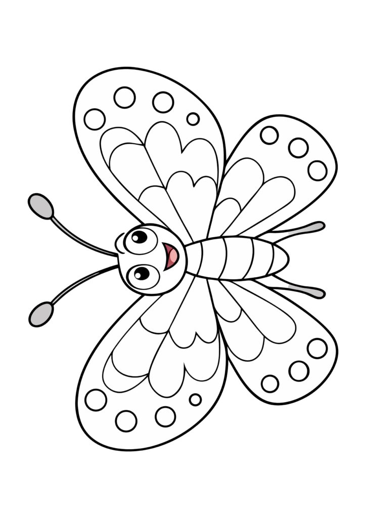 butterfly-coloring-page