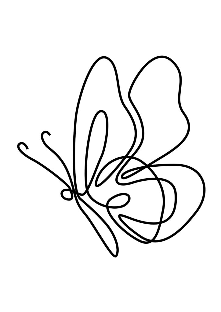 butterfly-coloring-page
