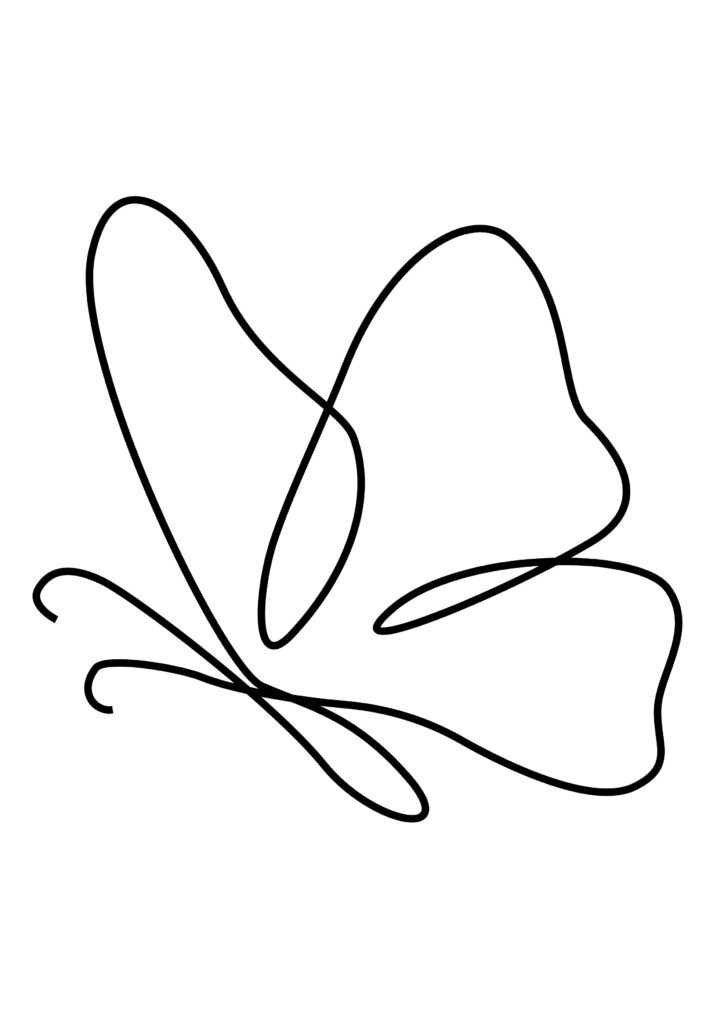 butterfly-coloring-page