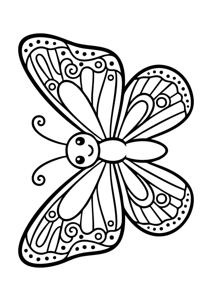 butterfly-coloring-page