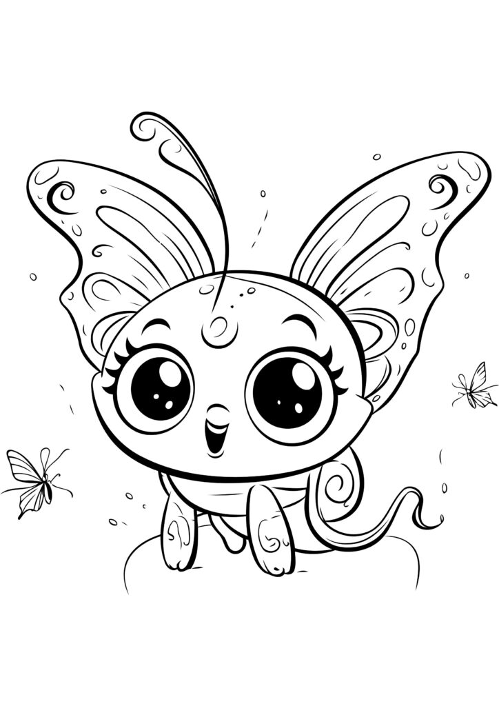 butterfly-coloring-page