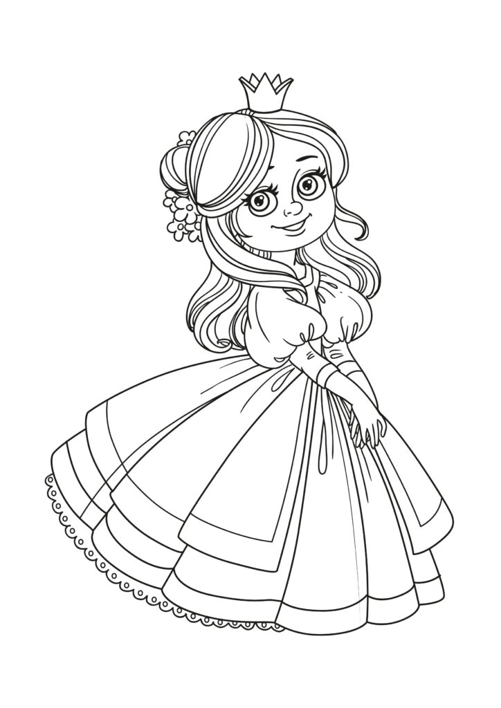 princess-coloring-pages-printable
