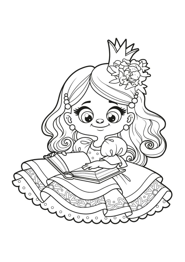 princess-coloring-pages-printable