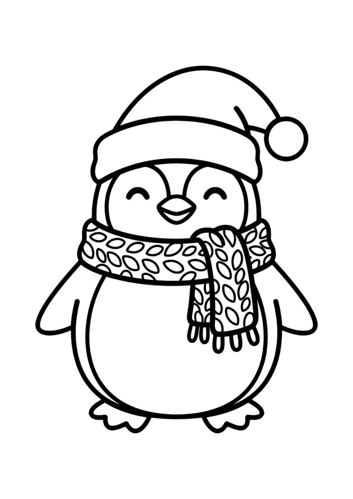 Winter Coloring page