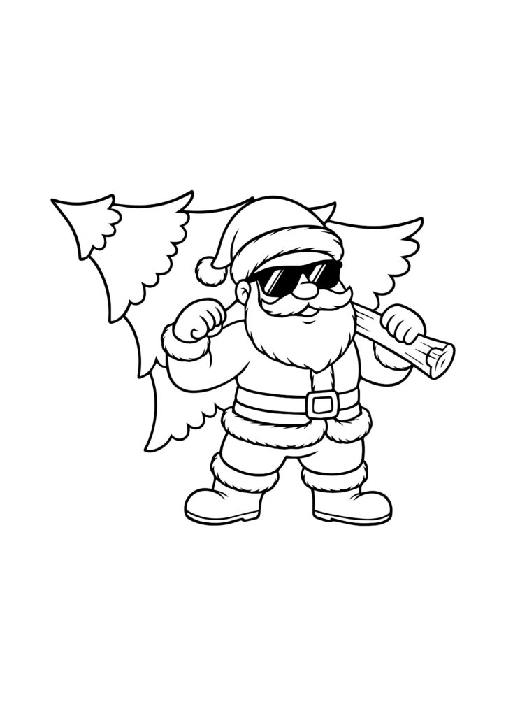 Winter Coloring page