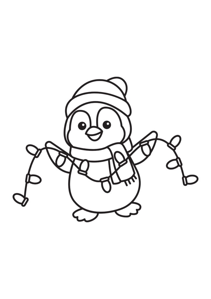 Winter Coloring page