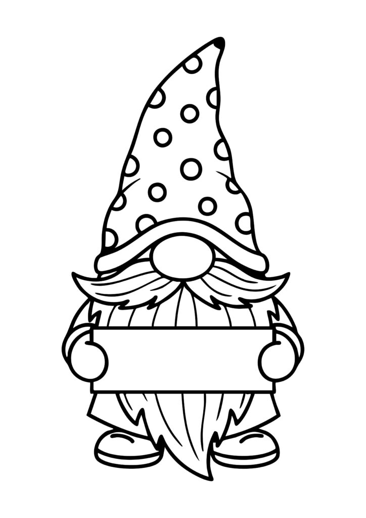 Winter Coloring page