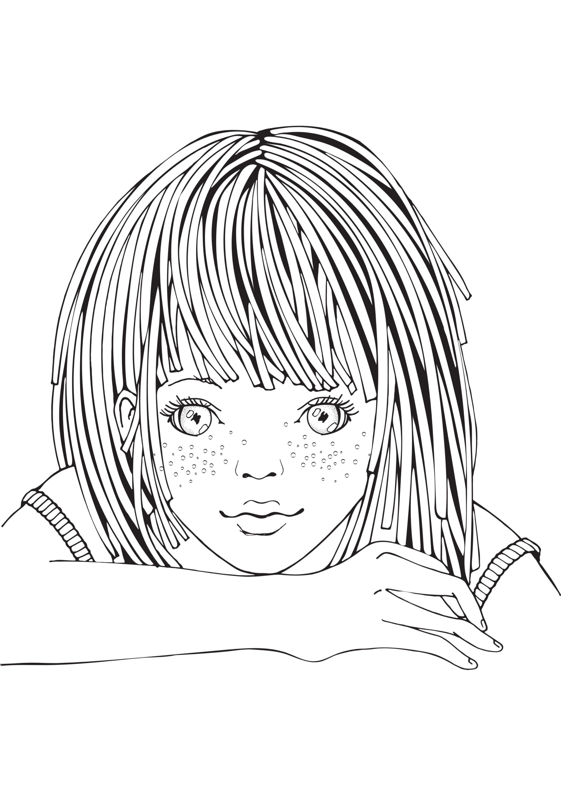 Coloring Pages For Girls - Free PDF Printables