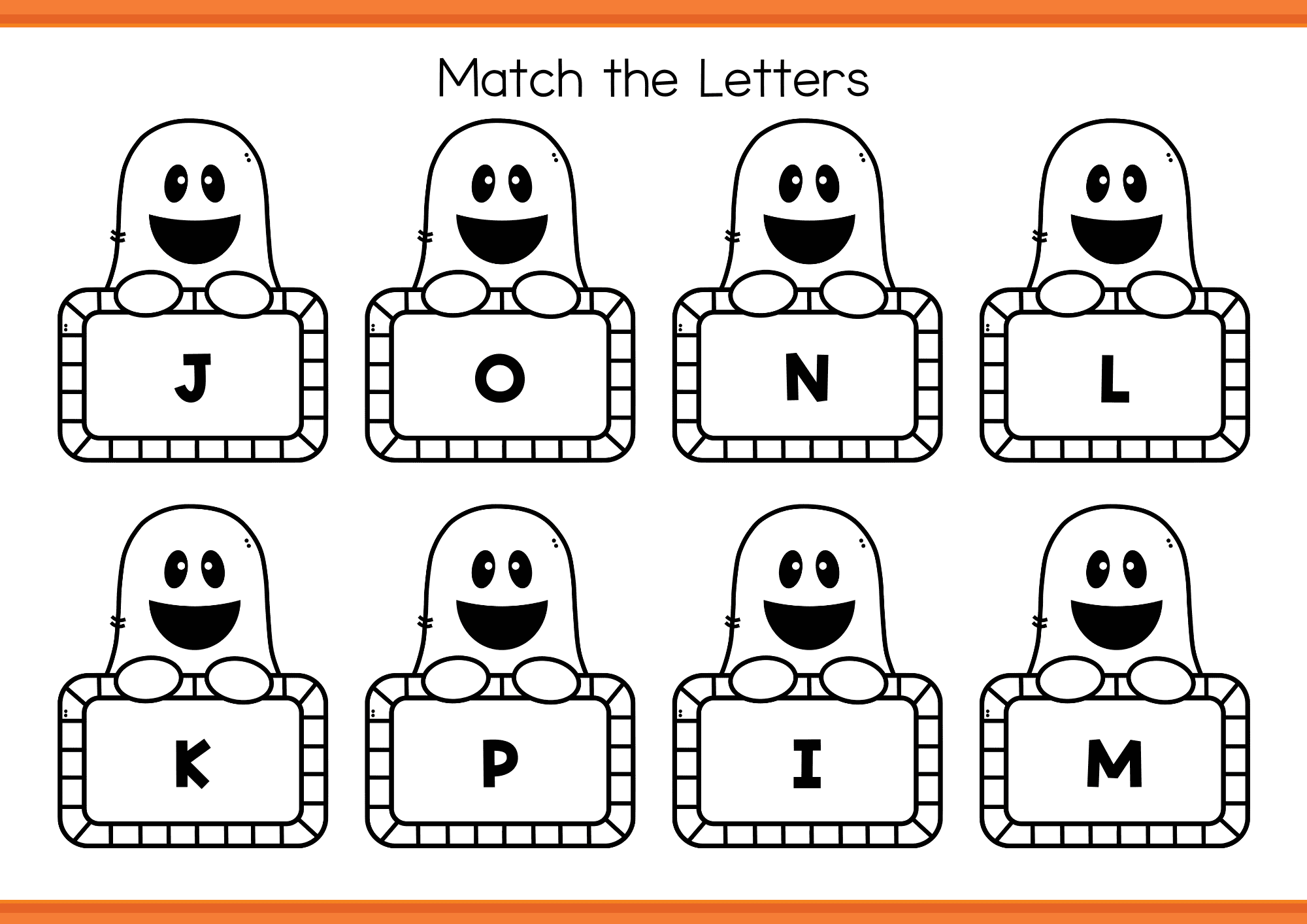 Halloween Worksheets Busy Book - Image 2