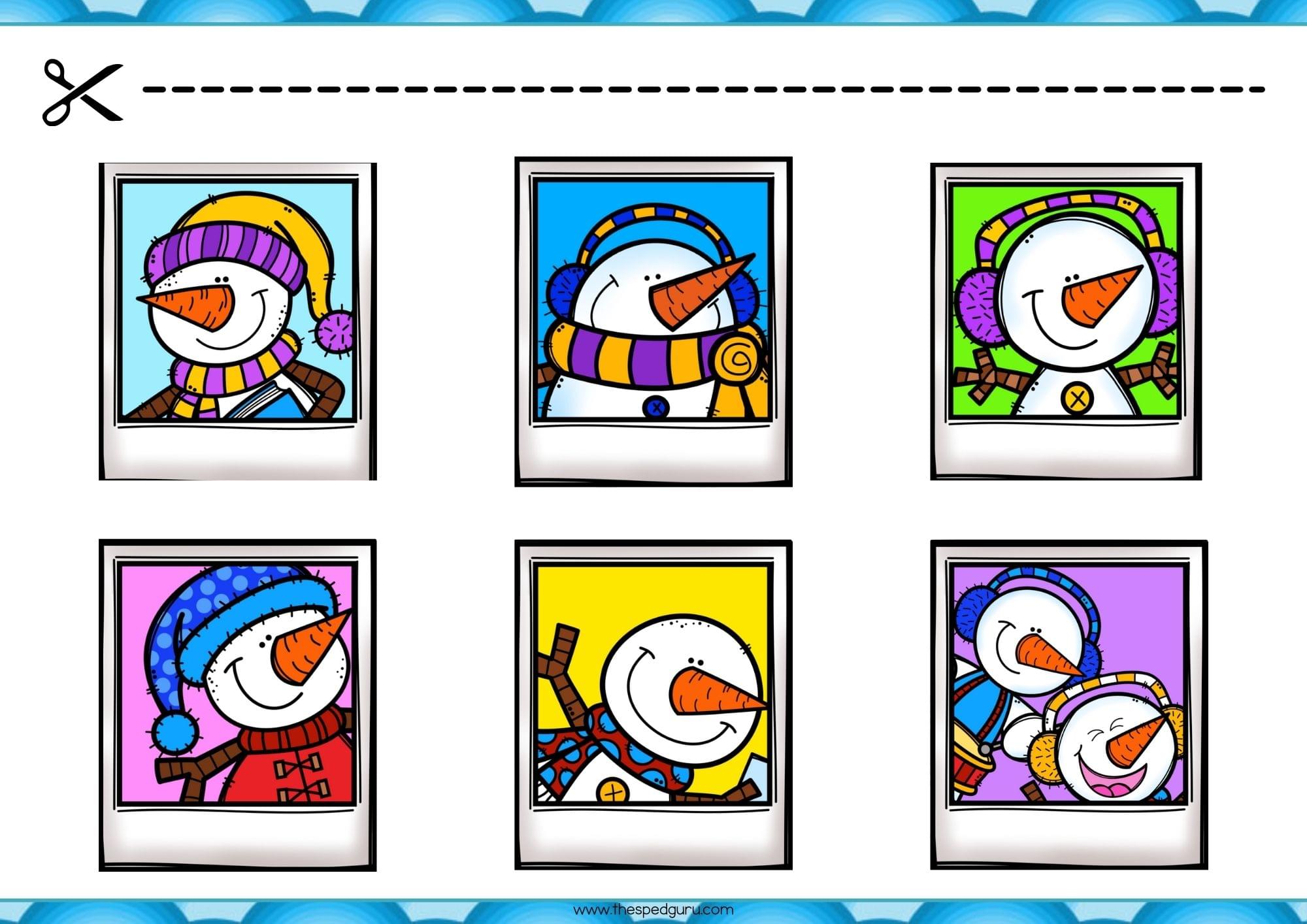 Winter Worksheets-Winter Workbook for Kids - Image 4