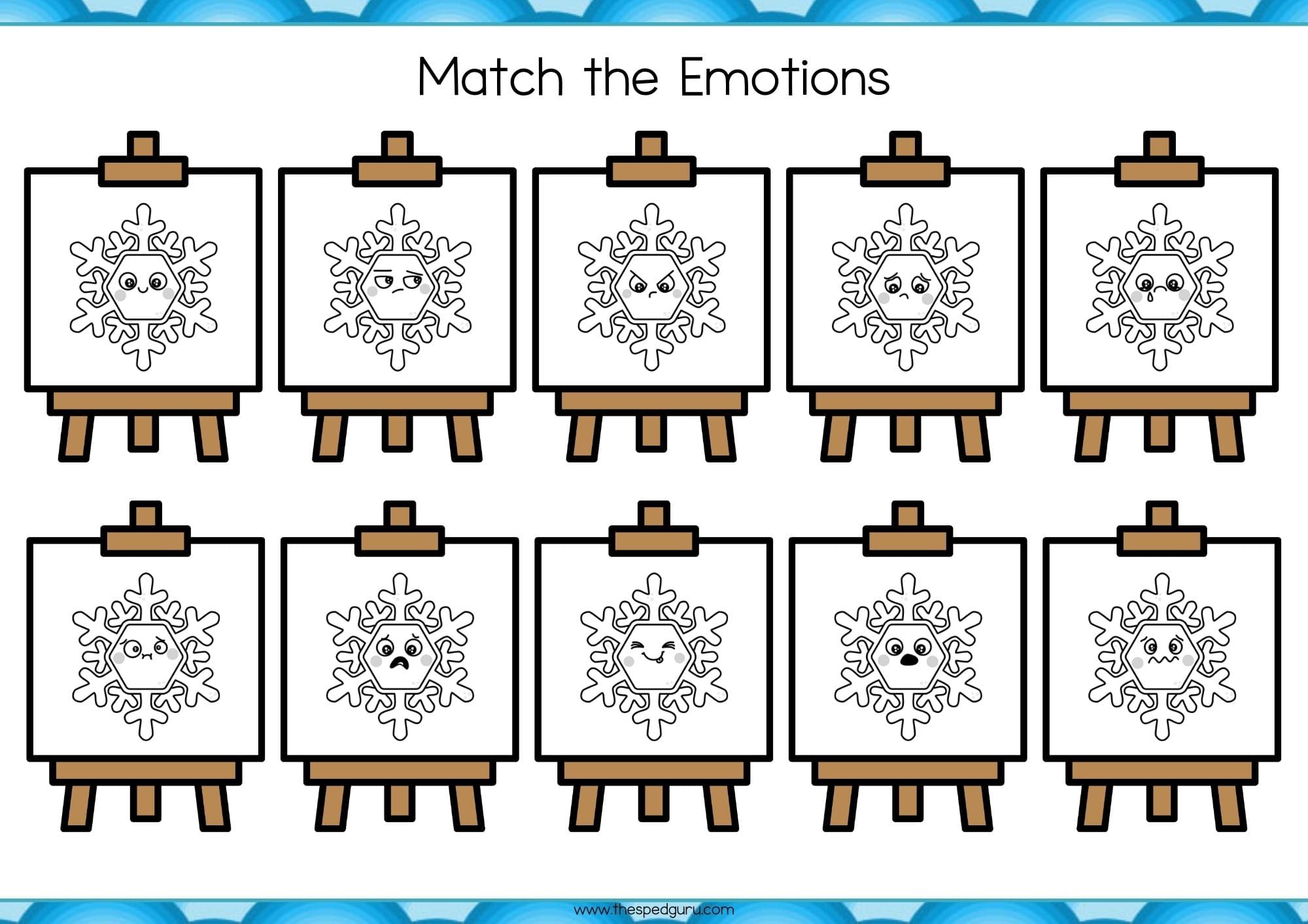Winter Worksheets-Winter Workbook for Kids - Image 3