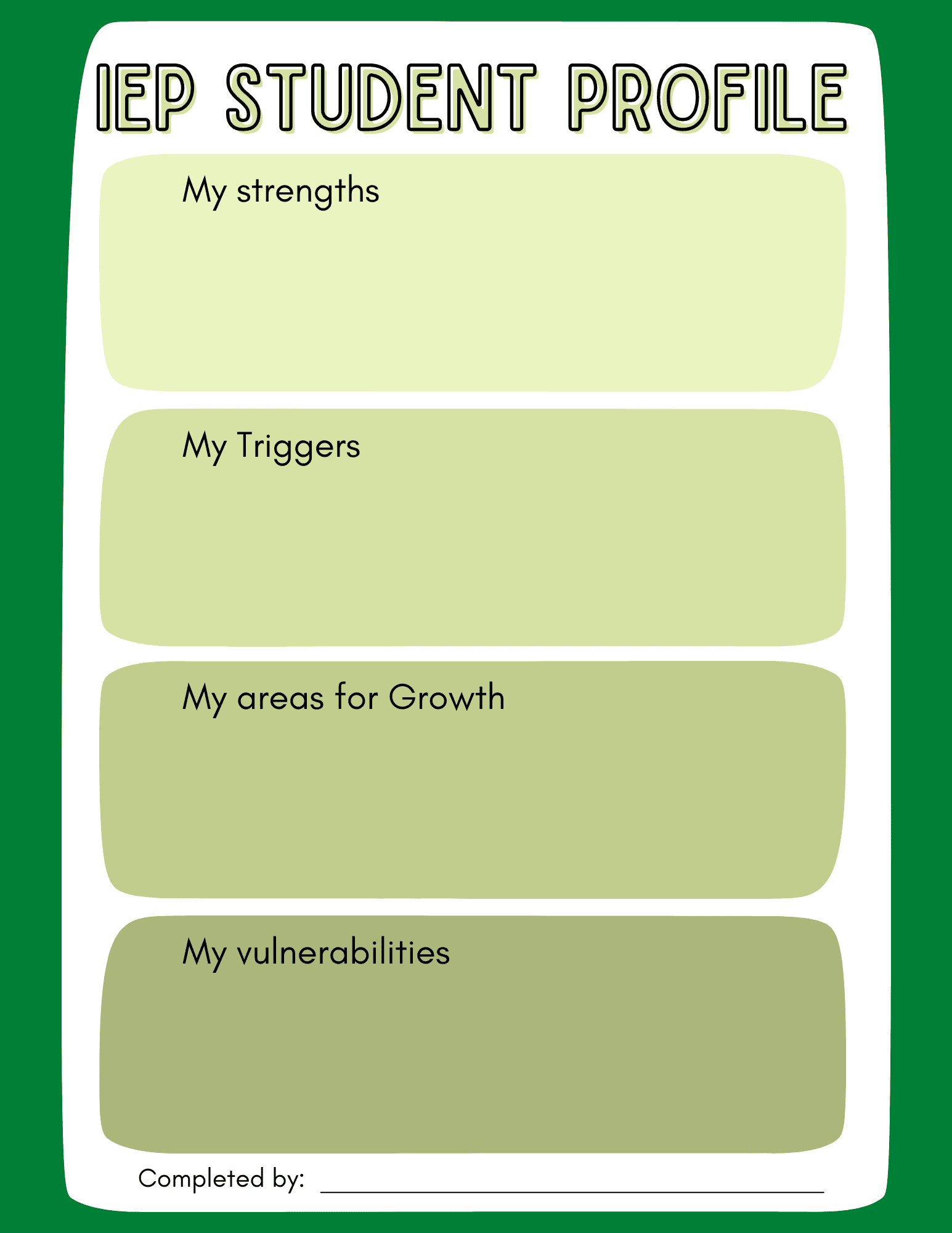 IEP Student Profile - Image 3