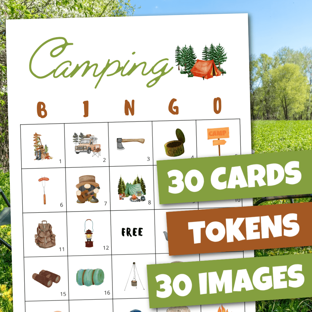 camping bingo