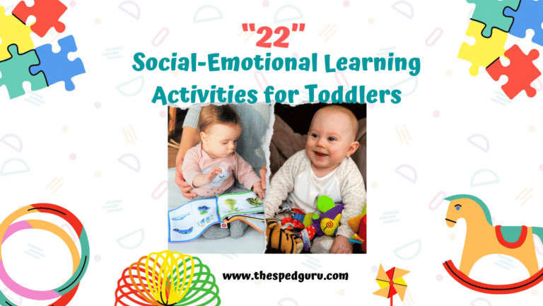 22 Social Emotional Learning Activities for Toddlers